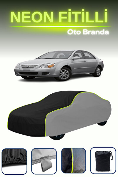 Cemku Shade رمادي-أسود-رمادي [كيا سيراتو / سبكترا سيدان 2007 - 2009] مشمع سيا...