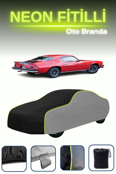 Cemku Shade رمادي-أسود-رمادي [شيفروليه كامارو Z28 1974 - 1977] مشمع سيارة متو...