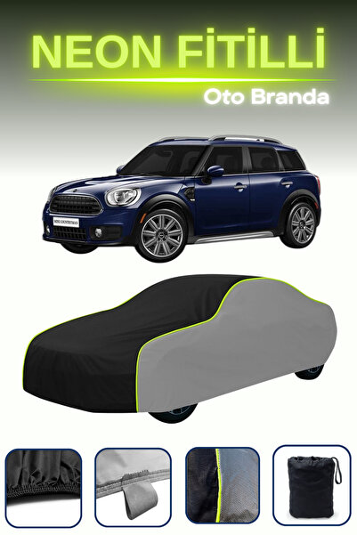 Cemku Shade رمادي-أسود-رمادي [ميني كوبر كونتريمان] غطاء سيارة متوافق مع حبال ...