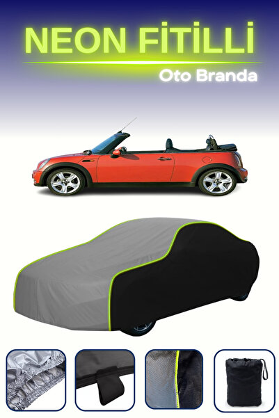 Cemku Fast أسود-رمادي-أسود [ميني كوبر كابريوليه 2004 - 2009] مشمع سيارة متواف...