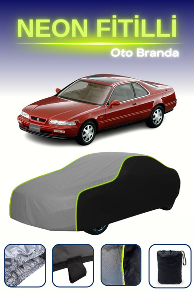 Cemku Fast أسود-رمادي-أسود [هوندا ليجند كوبيه 1988 - 1991] مشمع سيارة متوافق ...