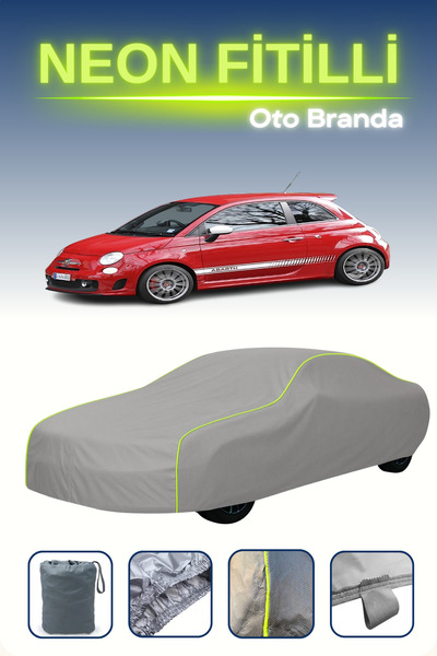 Cemku Shine Gray [Fiat 500 Abarth Esseesse 2009 - 2021] Compatible Neon Corde...