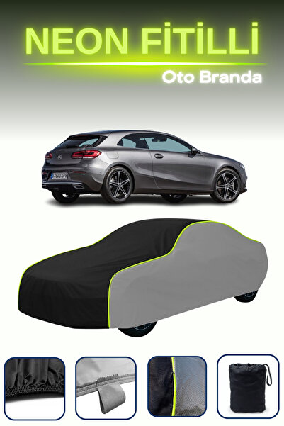 Cemku Shade قماش مشمع سيارة رمادي-أسود-رمادي [مرسيدس-بنز الفئة A كوبيه] متواف...