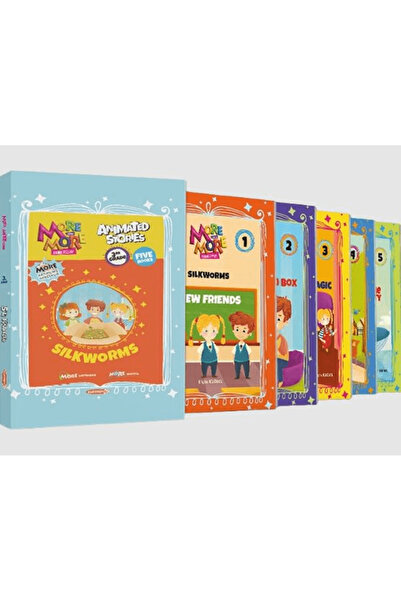 Kurmay Yayınları 3 More & More Hikaye Seti Kutulu (5 Kitap) / Elçin Kuzucu / ...