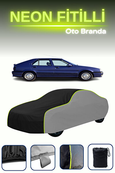 Cemku Shade رمادي-أسود-رمادي [رينو 19 5-أبواب 1988 - 1992] قماش مشمع سيارة ني...