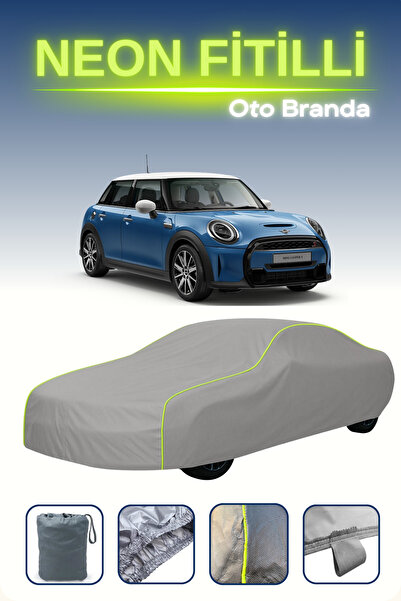 Cemku Shine رمادي [ميني كوبر هاتش 5 أبواب 2018 - 2021] مشمع سيارة متوافق مع ح...