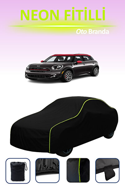 Cemku Cool أسود [ميني كوبر كونتريمان 2016 - 2021] مشمع سيارة متوافق مع النيون...