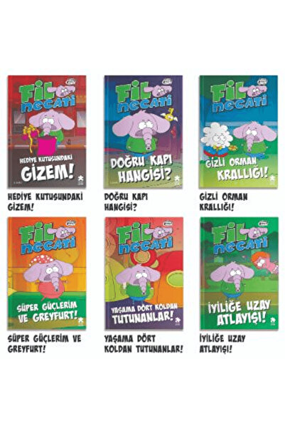 Eksik Parça Yayınları Kral Şakir Fil Necati 6 Kitaplık Set / Kolektif / Eksik...