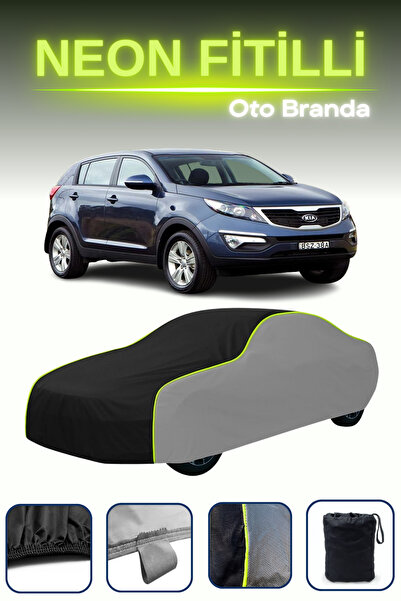 Cemku Shade رمادي-أسود-رمادي [كيا سبورتاج 2010 - 2013] مشمع سيارة متوافق مع ح...