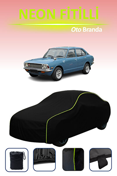 Cemku Cool أسود [تويوتا كورولا 2 سيدان ذات 4 أبواب] مشمع سيارة متوافق مع حبال...