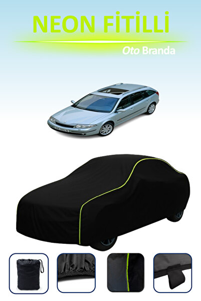 Cemku Cool أسود [رينو لاجونا إستيت 2001 - 2005] مشمع سيارة متوافق مع حبال الن...