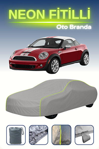 Cemku Shine رمادي [ميني كوبر كوبيه] متوافق مع مشمع السيارة المقاوم للنيون، مق...