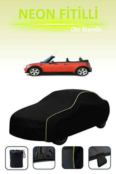 Cemku Cool أسود [ميني كوبر كونفيرتبل 2004 - 2009] مشمع سيارة متوافق مع حبال ا...