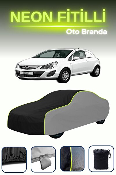 Cemku Shade رمادي-أسود-رمادي [أوبل كورسا 3 أبواب 2010 - 2021] مشمع سيارة متوا...