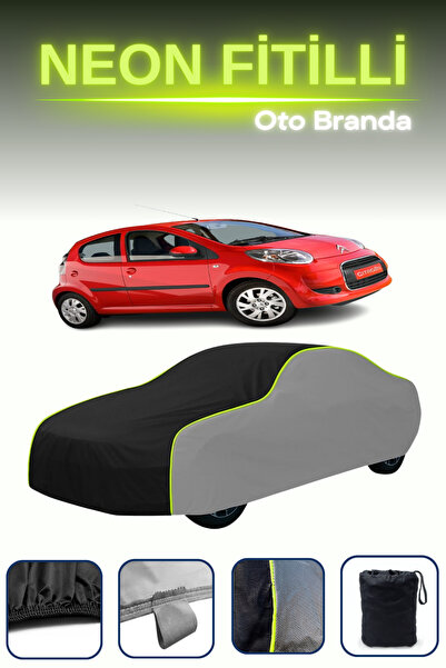 Cemku Shade رمادي-أسود-رمادي [Citroen C1 5 أبواب 2009 - 2012] مشمع سيارة متوا...