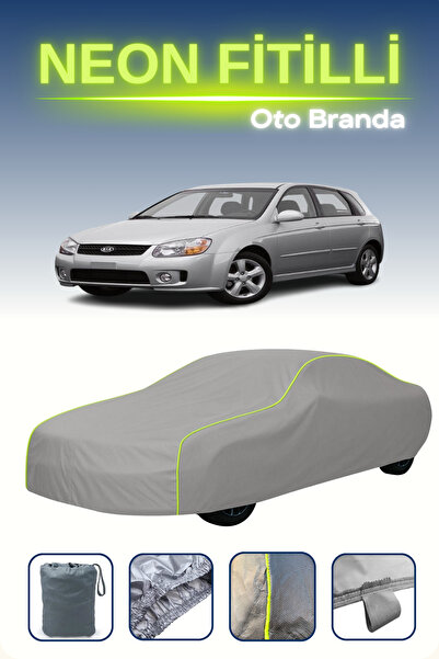 Cemku Shine رمادي [كيا سيراتو / سبكترا هاتشباك 2007 - 2009] مشمع سيارة مضلع ن...