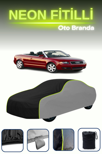 Cemku Shade رمادي-أسود-رمادي [أودي A4 كابريوليه 2002 - 2005] مشمع سيارة متواف...