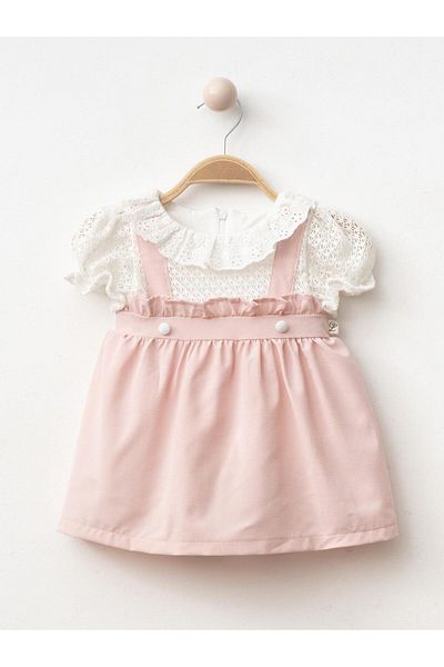 ALPİDS Alpi̇Ds Baby Girl Roba Lace Detailed Dress