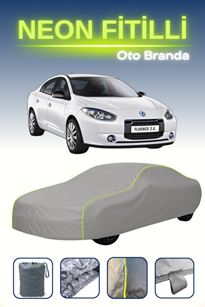 Cemku Shine رمادي [رينو فلوينس] مشمع سيارة متوافق مع حبال النيون، مقاوم للماء...