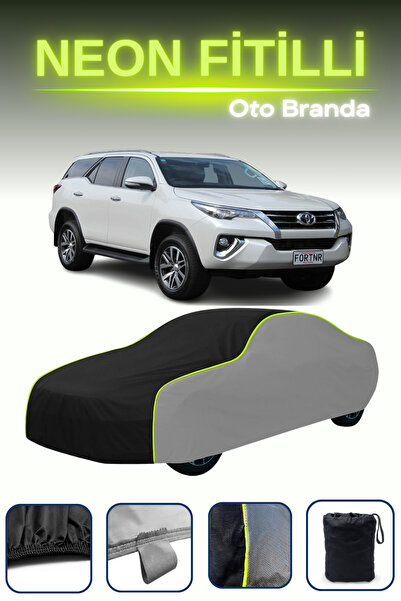 Cemku Shade رمادي-أسود-رمادي [تويوتا فورتشنر 2015 - 2021] قماش مشمع سيارة نيو...