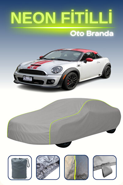 Cemku Shine رمادي [ميني كوبر رودستر 2011 - 2015] مشمع سيارة متوافق مع حبال ال...