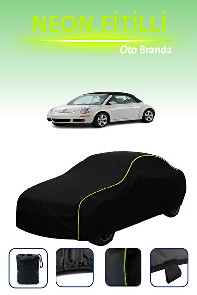 Cemku Cool أسود [فولكس فاجن بيتل كابريو 2005 - 2010] مشمع سيارة متوافق مع حبا...