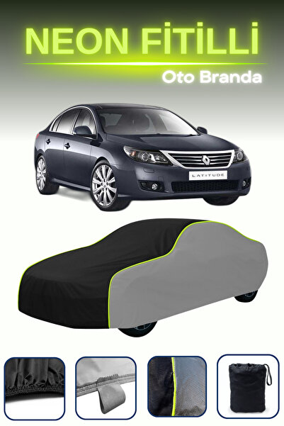 Cemku Shade رمادي-أسود-رمادي [رينو لاتيتيود] غطاء سيارة متوافق مع حبال النيون...