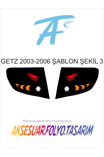 aksesuar folyo tasarım هيونداي جيتز 2003-2006 توقف احباط