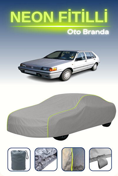 Cemku Shine رمادي [نيسان صني 2 هاتشباك] مشمع سيارة متوافق مع النيون، مقاوم لل...