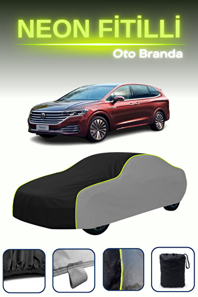 Cemku Shade رمادي-أسود-رمادي [فولكس فاجن فيلوران] غطاء سيارة متوافق مع حبال ا...