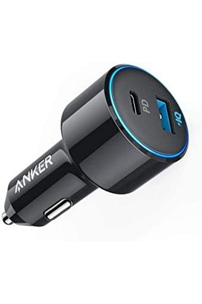 Anker Anker 48W Dual-Port Type-C Car Charger with Fast Charging - Black