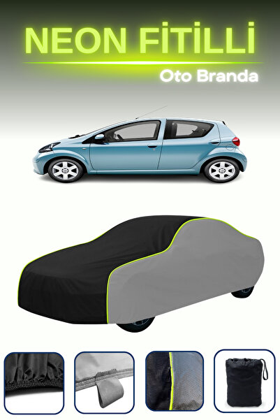 Cemku Shade رمادي-أسود-رمادي [Toyota Aygo 5 أبواب 2005 - 2008] مشمع سيارة متو...