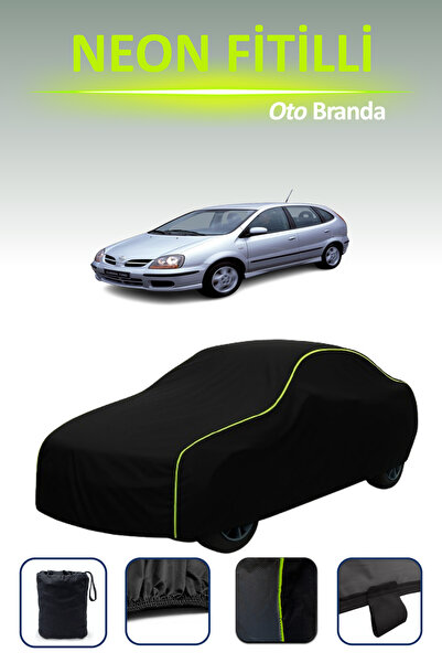 Cemku Cool أسود [نيسان ألميرا 2 هاتشباك] مشمع سيارة متوافق مع النيون، مقاوم ل...