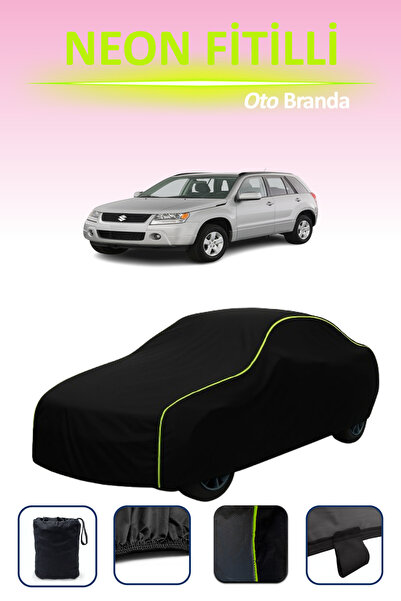 Cemku Cool أسود [سوزوكي جراند فيتارا 5 أبواب 2008 - 2014] مشمع سيارة مضلع نيو...