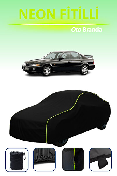 Cemku Cool أسود [Honda Rafaga] مشمع سيارة متوافق مع النيون، مقاوم للماء والغبار