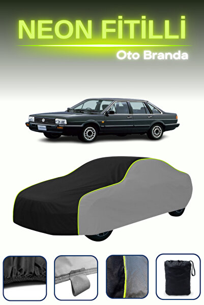 Cemku Shade رمادي-أسود-رمادي [فولكس فاجن سانتانا 1982 - 1985] قماش مشمع سيارة نيون متوافق مع السيارات المجهزة