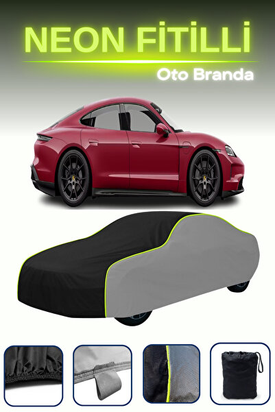 Cemku Shade رمادي-أسود-رمادي [بورشه تايكان] غطاء سيارة متوافق مع حبال النيون،...