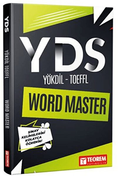 Teorem Yayıncılık YDS YÖKDİL - TOEFFL Word Master / Kollektif / Teorem Yayınc...