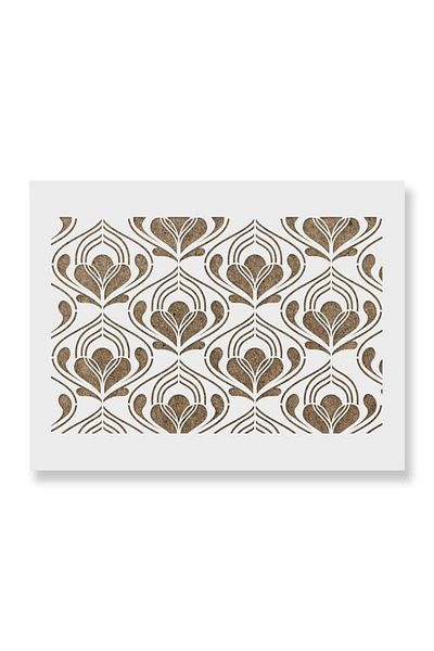 OEM Sablon Perete Vopsire, Tencuiala 900x600x0.7mm Bohemian Heart Refolosibil, Model Mxsp7079