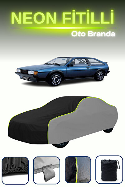 Cemku Shade رمادي-أسود-رمادي [فولكس فاجن شيروكو 1981 - 1991] مشمع سيارة متواف...