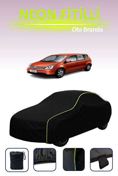 Cemku Cool أسود [نيسان جراند ليفينا 2006 - 2021] مشمع سيارة متوافق مع حبال ال...