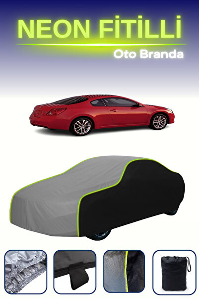 Cemku Fast أسود-رمادي-أسود [نيسان ألتيما كوبيه 2012 - 2021] مشمع سيارة متوافق...