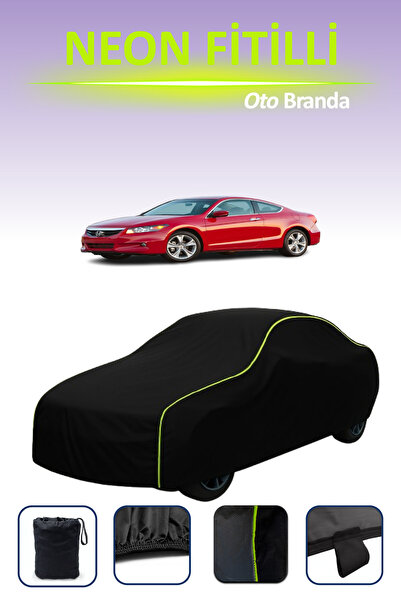 Cemku Cool أسود [هوندا أكورد 8 كوبيه] مشمع سيارة متوافق مع حبال النيون، مقاوم...