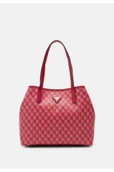 Guess VIKKY SET - Geantă de mână - logo cireșe