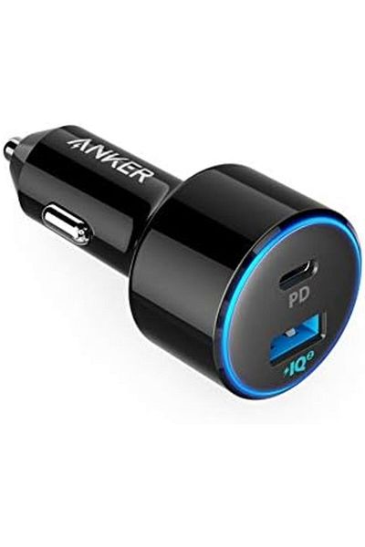 Anker Anker 48W Dual-Port Type-C Car Charger with Fast Charging - Black