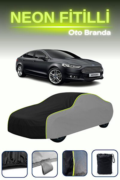 Cemku Shade رمادي-أسود-رمادي [فورد مونديو سيدان 2015 - 2021] قماش سيارة نيون ...
