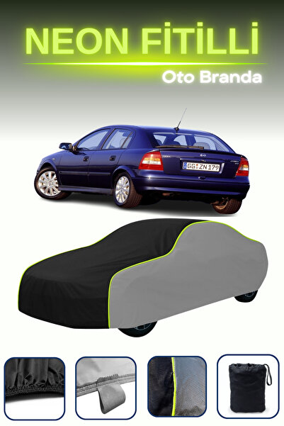 Cemku Shade رمادي-أسود-رمادي [أوبل أسترا 5 أبواب 1998 - 2004] قماش سيارة نيون...