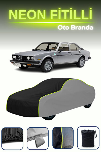 Cemku Shade رمادي-أسود-رمادي [ألفا روميو ألفيتا 1979 - 1984] مشمع سيارة متواف...