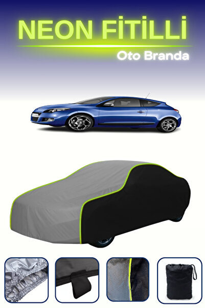 Cemku Fast أسود-رمادي-أسود [رينو ميجان جي تي 3 أبواب 2010 - 2013] مشمع سيارة ...