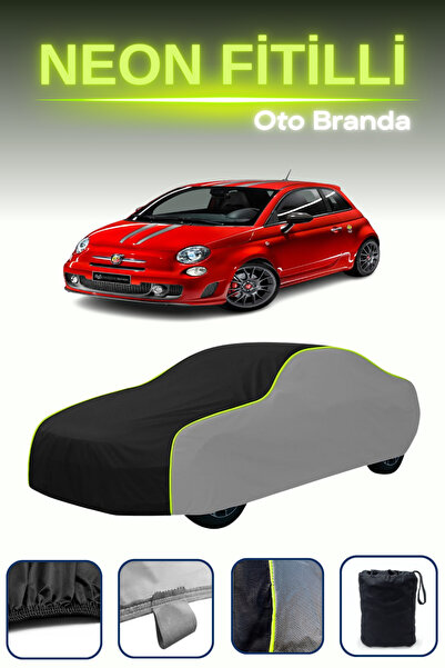 Cemku Shade Grey-Black-Grey [Fiat 500 Abarth 695 Tributo Ferrari 2009 - 2021]...